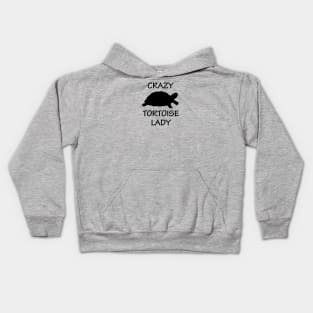 Crazy Tortoise Lady Kids Hoodie